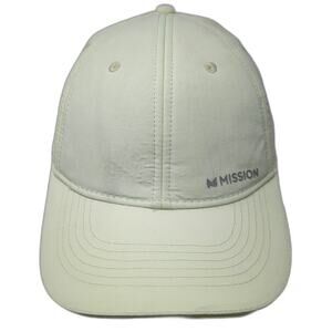 Mission Baseball Cap Green One Size Cooling Perforated Performance Sport Hat